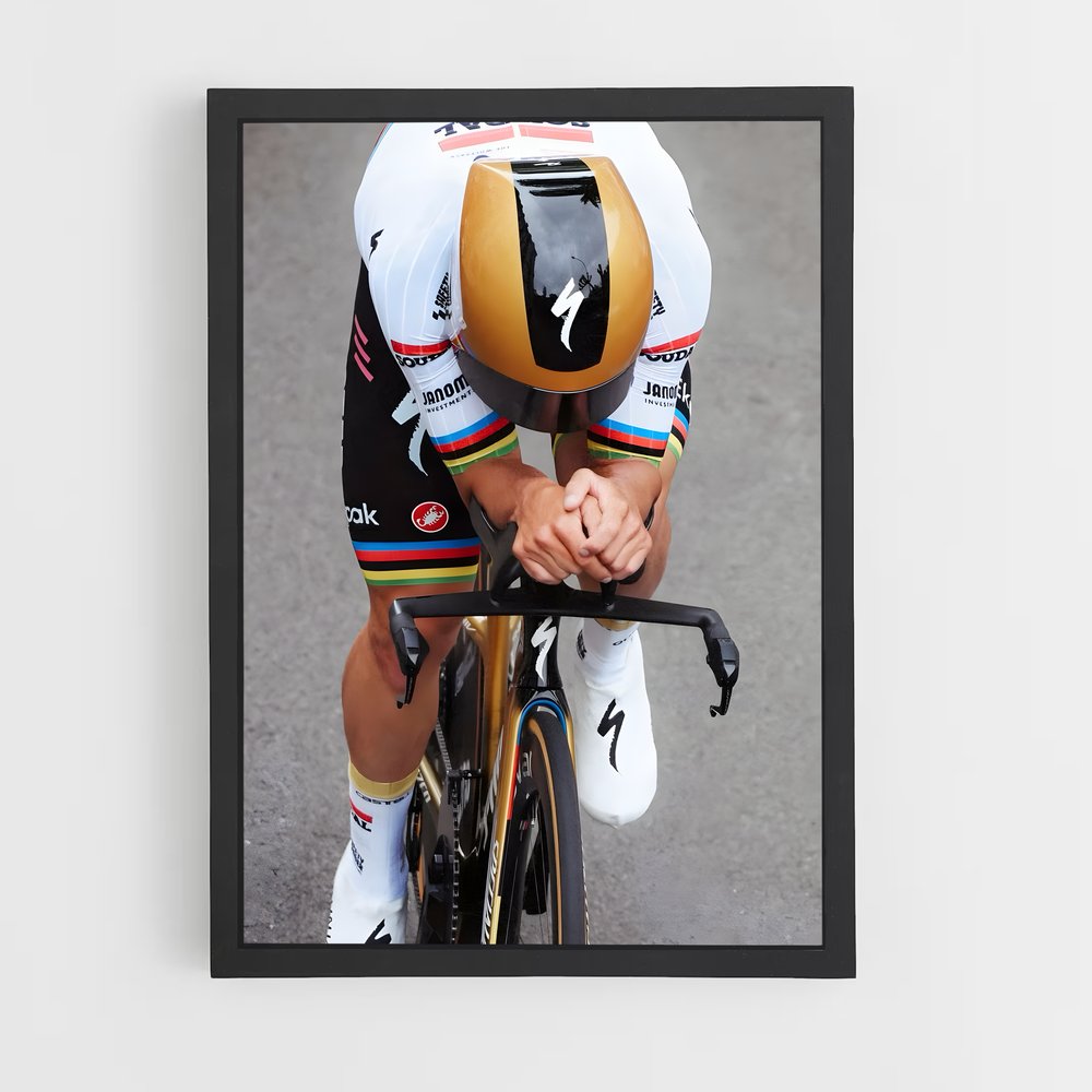Poster Le Cycliste Urbain – affiche Cyclisme (vue 2)